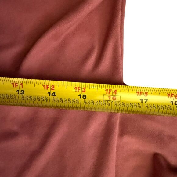 Roolee Mauve Tie Front Long Sleeve Maxi Dress - Picture 12 of 13